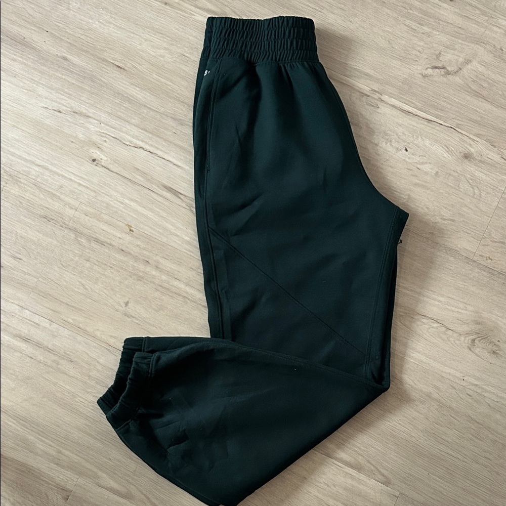 Abercrombie YPB Forest Green Cuffed Sweat Pants